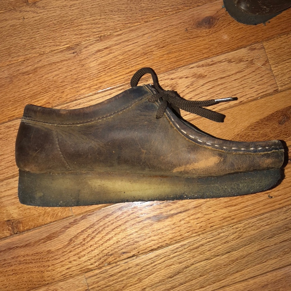 Brown Clark’s Wallabees
